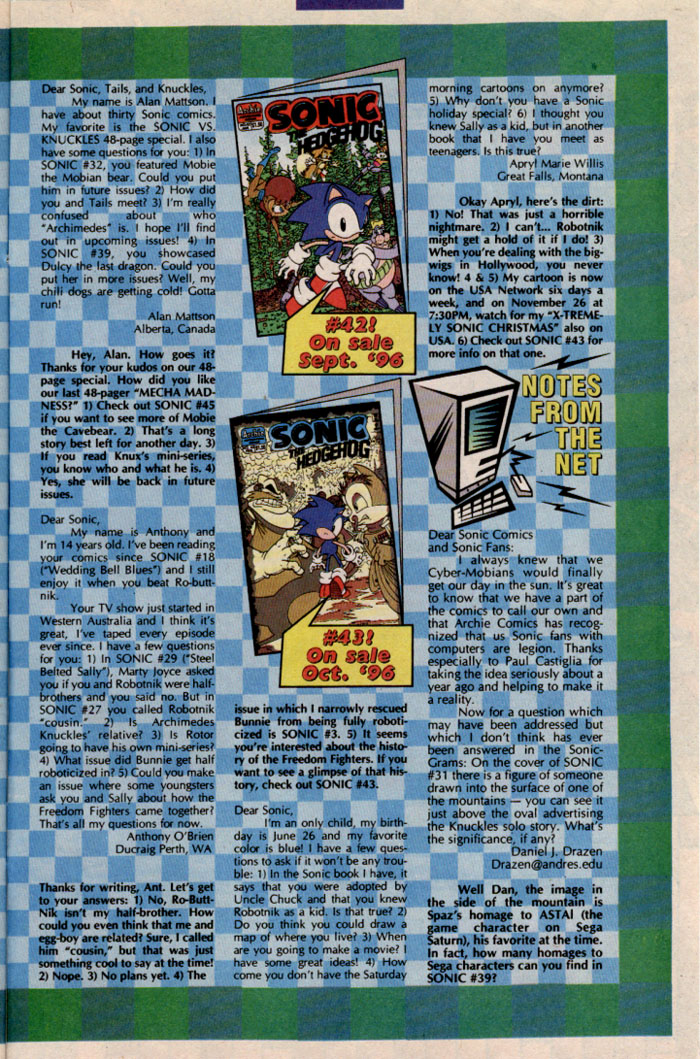 Sonic - Archie Adventure Series December 1996 Page 28